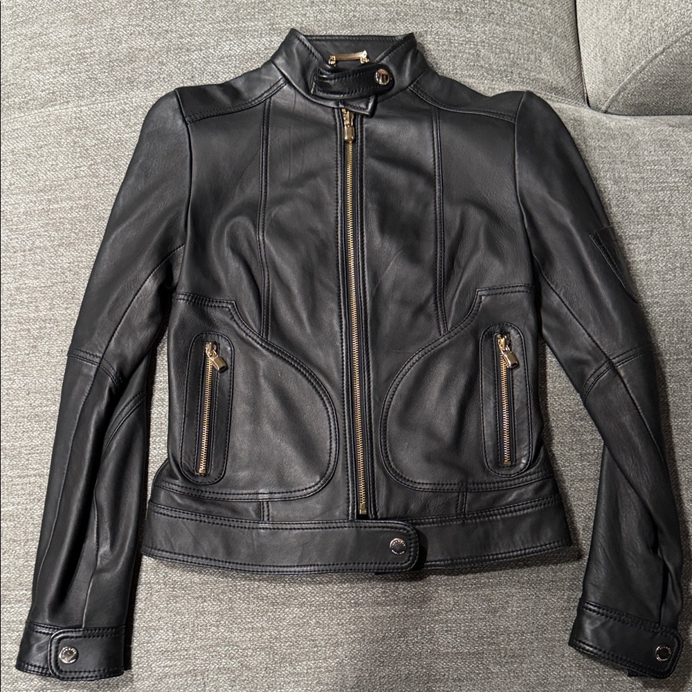 Vintage Laundry by Shelli Segal Leather Jacket